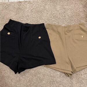 Pull on dress shorts